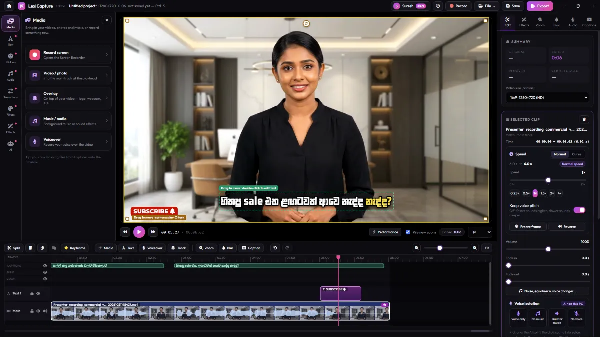 Lexiata Studio software & WordPress tools with Windows application and plugin previews
